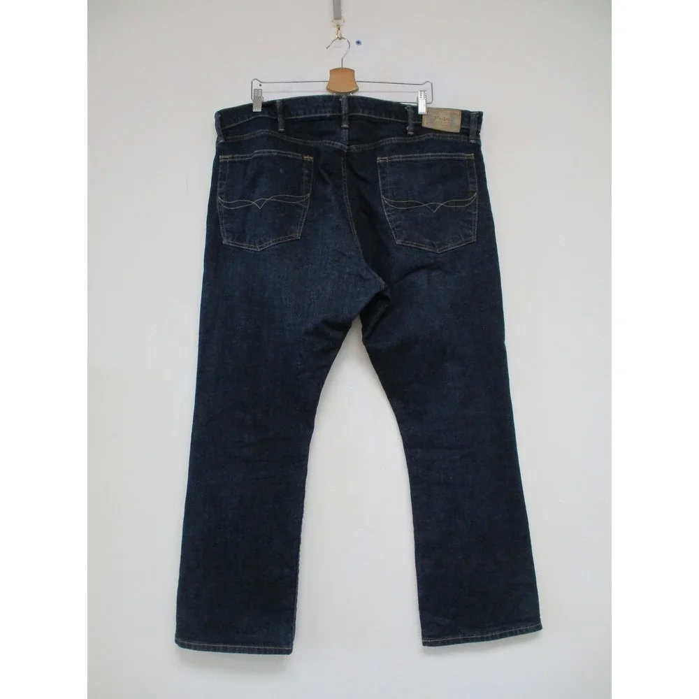 Polo Ralph Lauren Jeans Mens 40x32 Blue Classic Fit Dark Wash Straight Denim